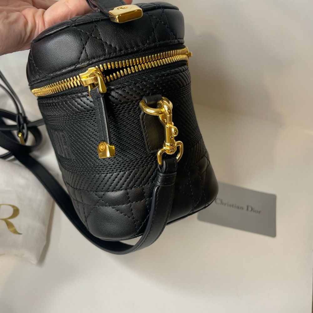 Dior travel vanity with removable crossbody strap Full Set EUC - Picture 7 of 13